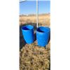 Image 2 : TWO 55GSL RAIN BARRELS (TOPLESS)