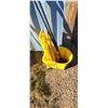 Image 3 : RUBBER MAID COMMERCIAL MOP BUCKET, THREE WET FLOOR CAUTION SIGNS, AND TWO MOP HANDLES