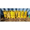 Image 2 : EIGHT CAUTION WET FLOOR SIGNS