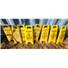 Image 3 : EIGHT CAUTION WET FLOOR SIGNS