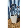 Image 6 : RUBBER MAID TRASH CAN PLUS SIX COMMERCIAL GRADE MOP HANDLES