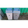 Image 4 : TWO LARGE TOUGH GUY TRASH CANS WITH LIDS