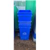 Image 1 : FIVE MEDIUM RECYCLING CANS