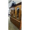 Image 3 : 5'4" x 6'8" x 19" CHINA CABINET