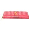 Image 4 : Yves Saint Laurent Pink Leather Stitch Zippy Wallet