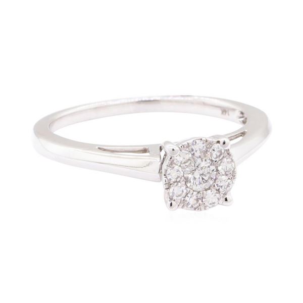 0.27 ctw Diamond Ring - 14KT White Gold