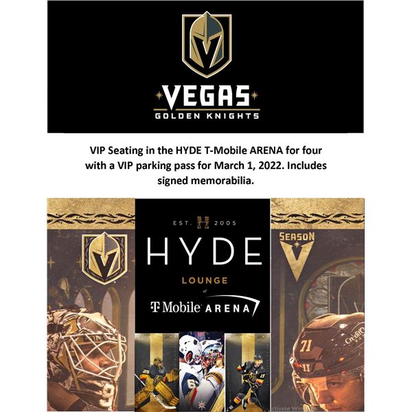 Vegas Golden Knights Package