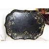 Image 1 : Antique Papier Mache Tray  Jennens & Bettridge #2245206