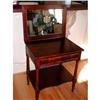 Image 1 : Mahogany Table Flip Top With Mirror C.1850  #2245255
