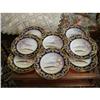 Image 1 : 8 HandPainted Limoges Fish Plates #2245746