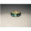 Image 1 : Hidalgo Blue Enamel 18K Gold Cats Diamond Band #2245824