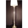 Image 1 : Silvered bronze floor lamp. #2245944