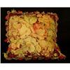 Image 1 : Antique  Hand Made Floral  Needlepoint Pillow #2246035