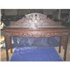 Image 1 : HUGE CARVED ORIENTAL CONSOLE BUFFET TABLE #2259223