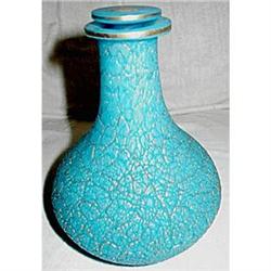 Bottle Antique Opaline Blue Scent Craquelle #2259427