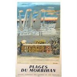 Original French Plages du Morbihan poster #2259914