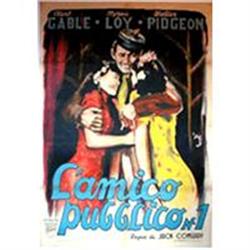 Original Italian Movie Poster, L'amico Pubblico#2259944