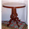 Image 1 : Marble Top Stand in Walnut #2259948