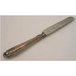 Russian silver knife. #2259949