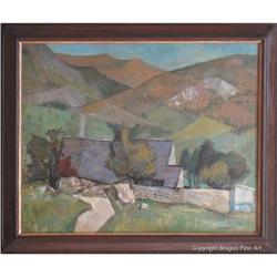 1940's French oil - listed artist #2259977