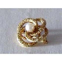 Antique Gold Knot Watch Pin #2260103