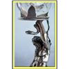 Image 1 : DECO SILVER ROCK CRYSTAL SCULPTURE CLASSIC #2260120