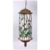 Image 1 : ART DECO HANGING LAMP W LEAF DESIGN / NEW #2273190