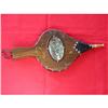Image 1 : Vintage Fireplace Bellows, Wood,& Leather #2273228