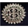 Image 1 : Large Costume Rhinestone Coat Brooch #2273296