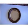 Image 1 : Oval Blackwalnut  Frame with Glass #2273335