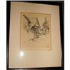 Image 1 : Antique Signed intaglio Print JSC Simpson  #2281162