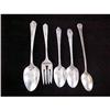 Image 1 : Set 4 Spoons and 1 Gorham Dessert Fork #2281796