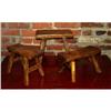 Image 1 : ANTIQUE WOODEN STOOL * FARMER'S POCKET STOOL #2282916