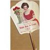 Image 1 : Vintage WEHRLE BROS. ICE CREAM Ad Fan *  #2282929