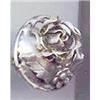 Image 1 : SALE Sterling Silver Rose Ring #2283014