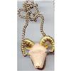 Image 1 : SALE Ram Head Necklace by RAZZA #2283092