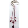 Image 1 : SALE Red Beauty Rhinestone  Necklace #2283095