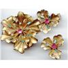 Image 1 : SALE Stunning  Rhinestone Flower Pin and #2283124