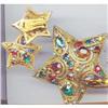 Image 1 : SALE Fabulous Star Rhinestone  Pin-Pendant and #2283164