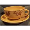 Image 1 : Shenango China Western Motif Soup Cup & Saucer #2283187