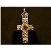 Image 1 : Garnet Filagree Cross #2283211