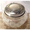 Image 1 : French Crystal box Silverplated #2283405