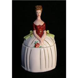 Porcelain Jeweler representing a lady  #2283422