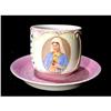 Image 1 : Pink Cup representing a Virgin decorated with #2283434