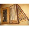 Image 1 : Antique set of tools in wood tool box! #2283489