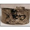 Image 1 : Gothic Relief DRAGON CUFF BRACELET #2283520