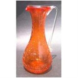 Crackle Glass Pitcher #2283768