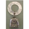 Image 1 : Sterling and Mother of Pearl Rattle/Teething #2283793