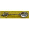 Image 1 : STERLING SILVER RUGBY FOOTBALL PLAYER SPOON #2284017