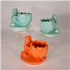 Image 1 : Collection of Weller Frog Planters / Ashtrays #2293095